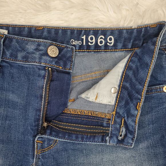 Gap Maddie Slim Denim Shorts 27 / 4 - Picture 3 of 6